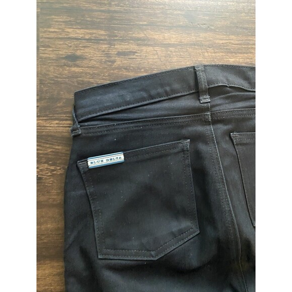 Blue Delta  Blue Chino Men’s Pants Jeans 30x29 Baby Blue Thread Made in USA RW27 - Picture 4 of 10